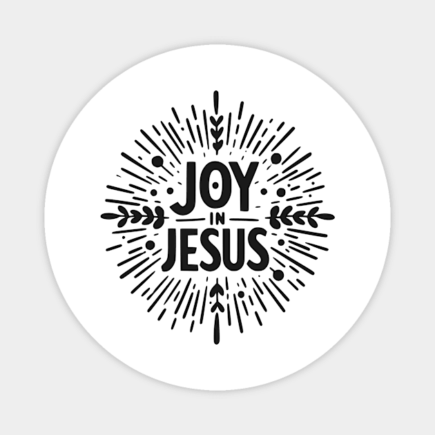 Joy in Jesus Magnet by Frank Ring